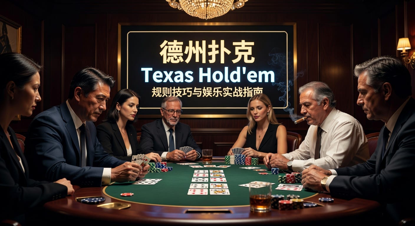德州扑克 texas hold'em 实战入门与读牌思路
