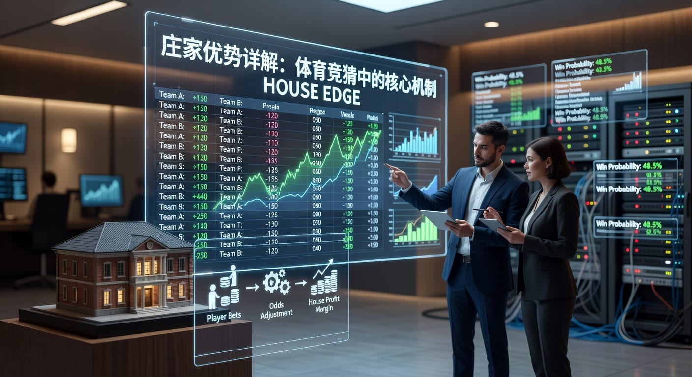 庄家优势 house edge：体育赔率长期成本解析