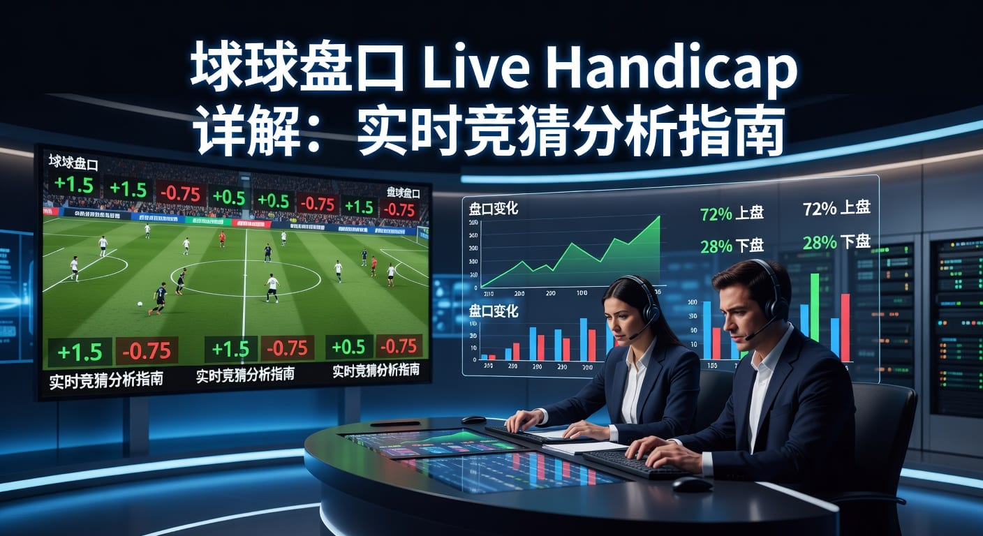 滚球盘口 live handicap 赛中盘口变化实战判断