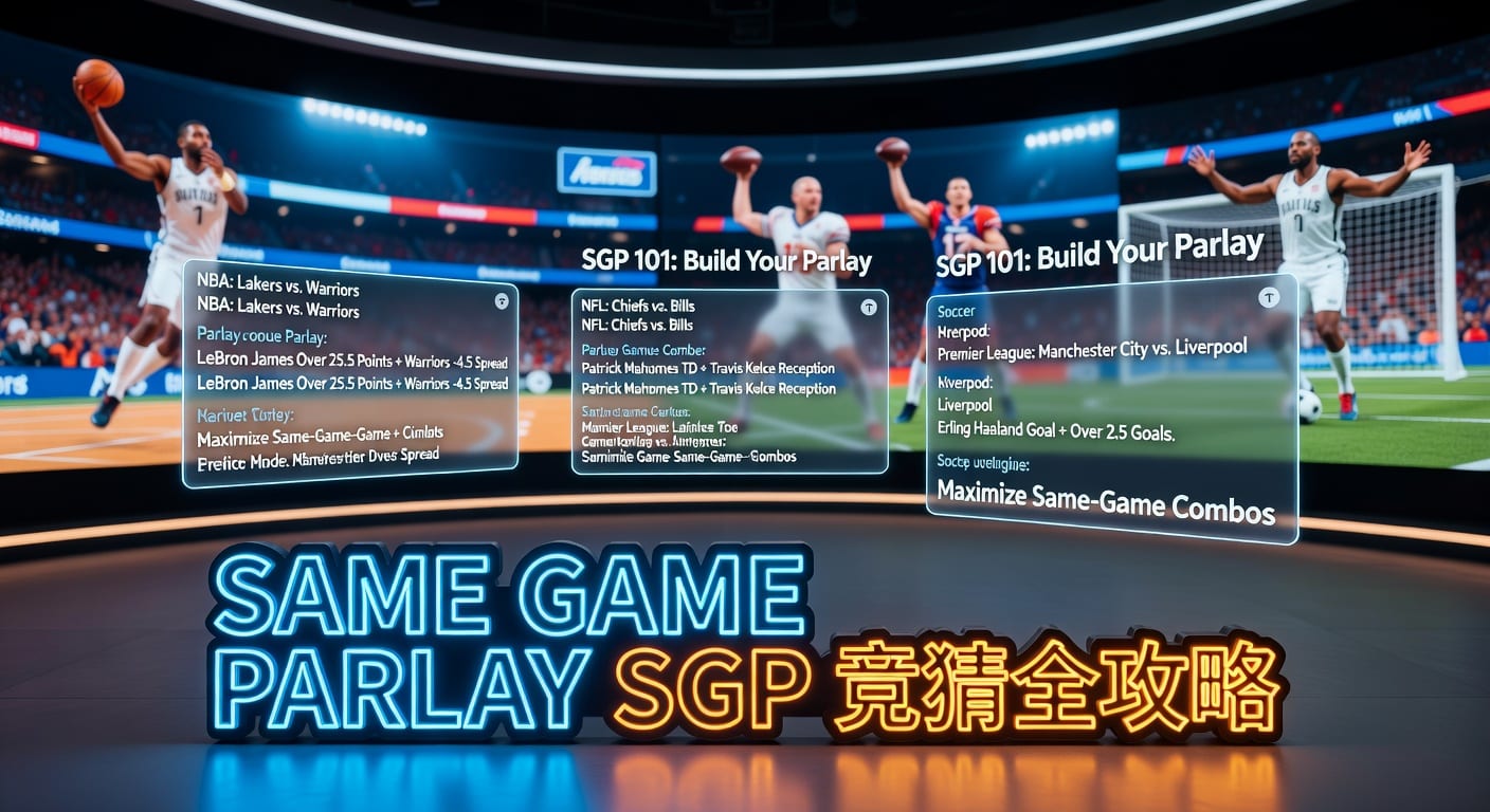 超级过关 same game parlay SGP：组合思路与风控框架【开元棋牌视角】
