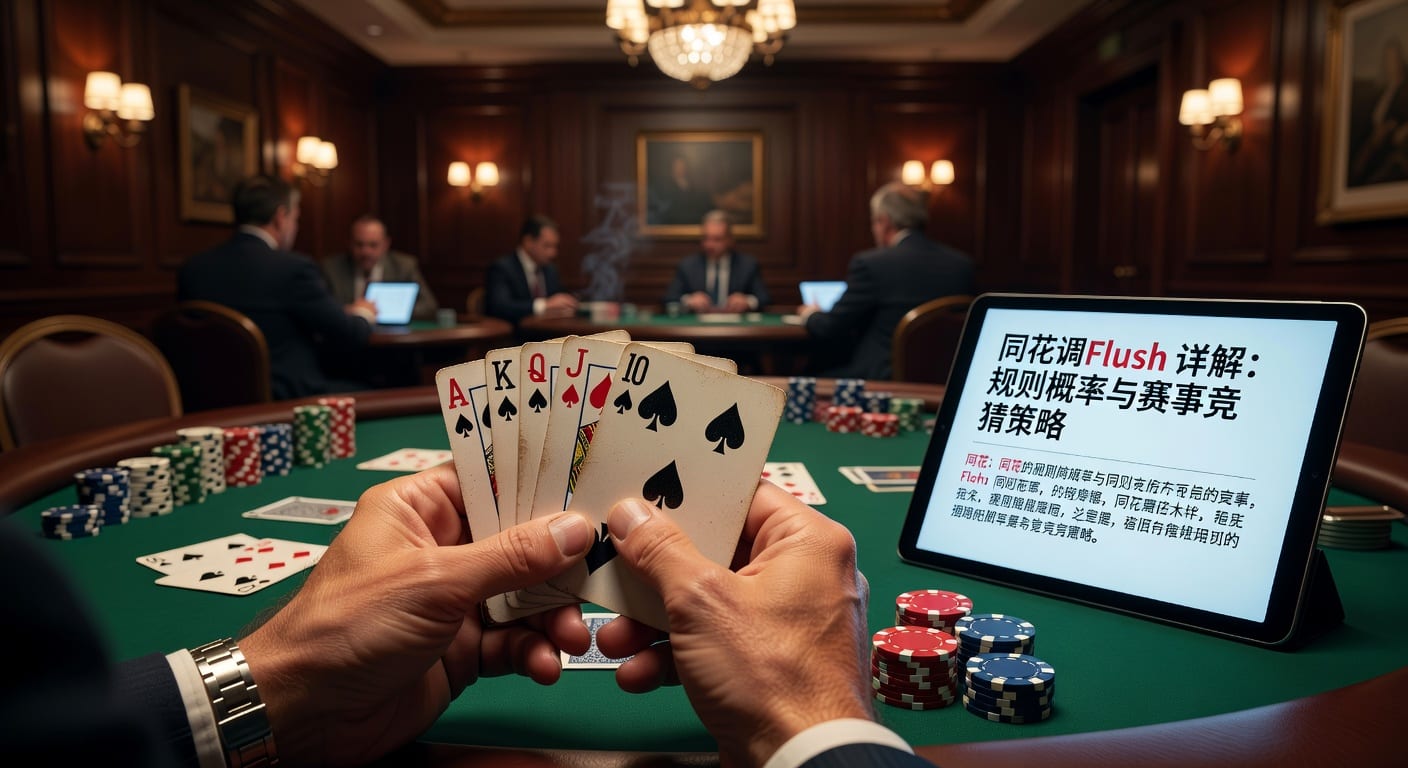 同花顺 straight flush 全面解析：识别、概率与实战思路