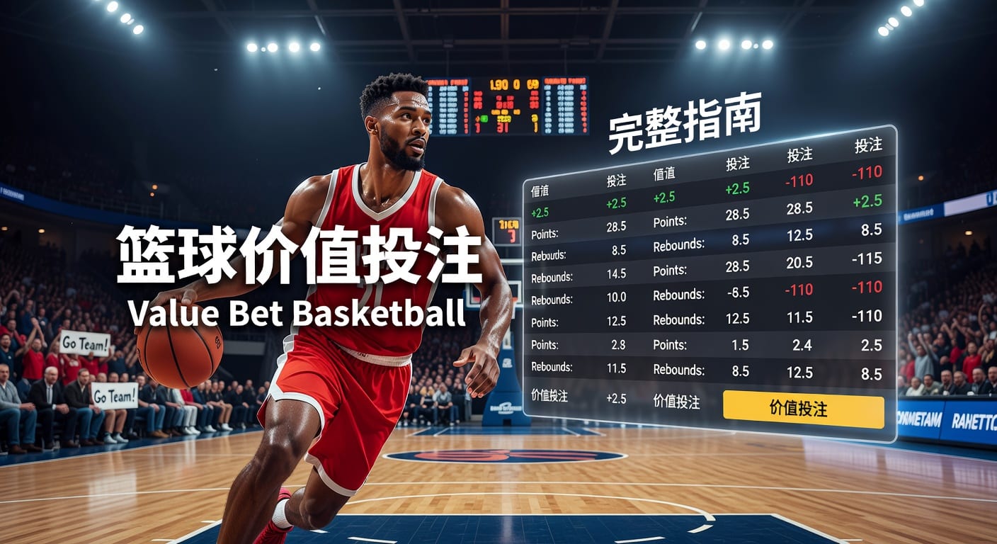篮球价值投注 value bet basketball：赔率偏差与实战筛选