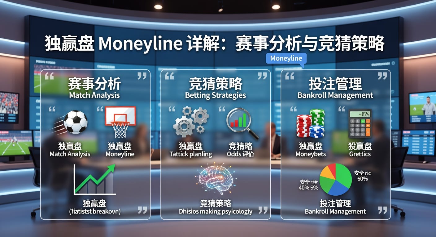 独赢盘 moneyline：胜负玩法与投注技巧